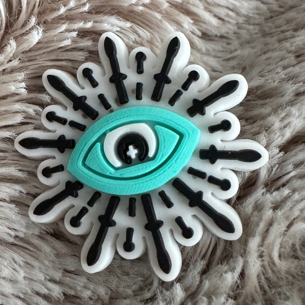 Evil Eye - Shoe Charm 5/$20 CROCS Jibbitz